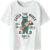 Name it T-shirt - NkmJosh- Lucent White - - 6 år (116) - T-shirt