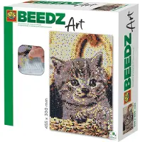 SES Creative - Strykpärlset - 7.000 st - Katt - - One Size - Pärlor