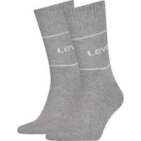 Levi's Strumpor - 2-pack - Grey Melange - - 39/42 - Strumpor