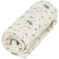 Cam Cam Copenhagen Filt - 100x100 cm - Sea Garden - - One Size - Filt