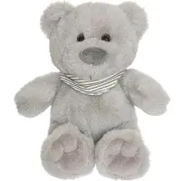 Teddykompaniet Gosedjur - Målad - 25 cm - Grå - - One Size - Gosedjur