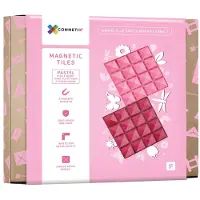 Connetix Pastel Pink & Berry Basplatta 2 Delar