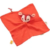 Lilliputiens Snuttefilt - 32x32 cm - Stella - Rust-Röd - - One Size - Snuttefilt