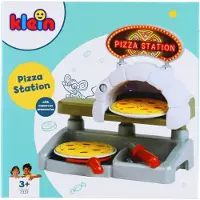 Theo Klein Pizza Grillset - 12 st. - - One Size - Leksaksmat