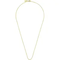 Design Letters Halsband - 40 cm - Förgylld - - One Size - Smycken