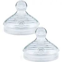 Nuk Flasknappar - Nature Sense - L - 2-pack - - One Size - Flasknapp