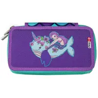 Jeva Pennfodral m. Innehåll - Twozip - Rainbow Mermaid - - One Size - Pennfodral