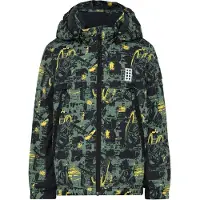Lego Wear LEGO Ninjago Vinterjacka - LWJesse 603 - Dark Khaki - - 4 år (104) - Vinterjacka