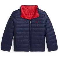 Ralph Lauren Vadderad jacka - Vändbar - Marinblå/Röd - - 2 år (92) - Dunjacka