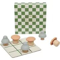 OYOY Spel - Mushroom TicTacToe - Trä/Multi - - One Size - Spel