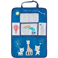 Sophie La Girafe Bilförvaring - 60x42 cm - Blå - - One Size - Förvaring