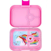 Yumbox Matlåda m. 4 fack - Bento Panino - 757 ml - Power Rosa - - - One Size - Matlåda