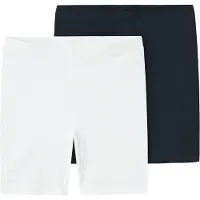 Name it Cykelshorts - Noos - NkfVivian - 2-pack - Dark Sapphire/ - - 9-10 år (134-140) - Shorts