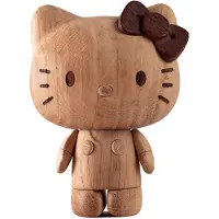 Boyhood Hello Kitty - Small - Oak - - One Size - Dekoration