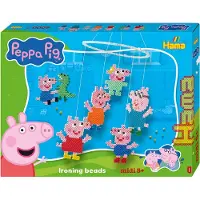 Toymax Midi Pärlset - Mobil - Greta Gris + Lillasyster Evie - 4000 - - One Size - Pärlor
