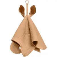 BIBS Snuttefilt - 40x40 cm - Känguru - Sand/Caramel - - One Size - Snuttefilt