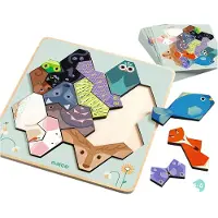 Djeco Pussel - Formanimo - 14 Delar - - One Size - Pussel