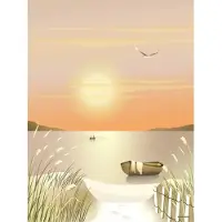 ViSSEVASSE Affisch - 30x40 cm - Dunes - - One Size - Affisch