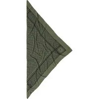 Lala Berlin Halsduk - 162x85 - Triangel Trinity - Mossa/asfalt - - One Size - Halsduk