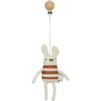 Oyoy Barnvagnshänge - Musetti Mouse - Off White/Melange - - One Size - Barnvagnshänge