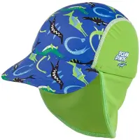 Beco Legionärshatt - Ocean Dinos - Blå/Grön - - One Size - Solhatt