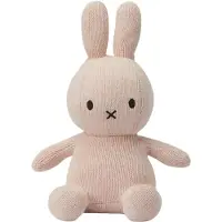 Bon Ton Toys Gosedjur - 23 cm - Stickad - Miffy Organic Cotton - - - One Size - Gosedjur
