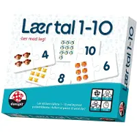 Danspil Pedagogiska spel - Lær Tal 1-10 - - One Size - Spel