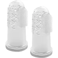Reer Fingertandborste - 2 st. - Silikon - - One Size - Hygienartiklar
