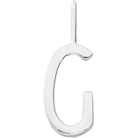 Design Letters Hänge För Halsband - G - Silver - - One Size - Smycken