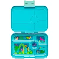 Yumbox Matlåda m. 5 fack - Bento Tapas - 993 ml - Antibes Blue/J - - One Size - Matlåda
