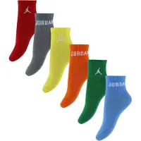 Jordan Ankelstrumpor - 6-pack - Multi - - 18/23 - Strumpor