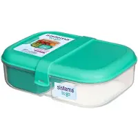 Sistema Matlåda - Ribbon Lunch To Go - 1,1 L - Turkos - - One Size - Matlåda