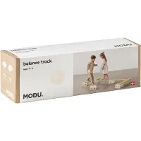 Modu Saldo Track - 17 Delar - Sand Grey/Honey Yellow - - One Size - Tumlingdjur