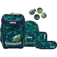 Ergobag Skolväskset - Cubo - Firebear Dragon - - One Size - Skolväska