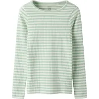 Name it Tröja - Rib - Noos - NkfSuraja - Aqua Skum/Cloud Dansare - - 6 år (116) - Tröja
