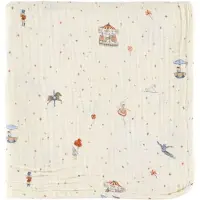 Cam Cam Filt - Muslin - 100x100 cm - Carousel - - One Size - Filt
