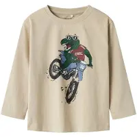 Name it Tröja - NmmThor - Pure Cashmere - - 2 år (92) - Tröja