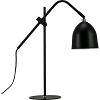 TRIO Bordslampa , Easton, Svart, Vardagsrum, Metall, Skandinavisk