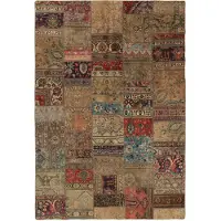 Rezas Vintage Patchwork orientalisk matta 210 x 308 cm