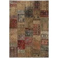 Rezas Vintage Patchwork orientalisk matta 208 x 308 cm