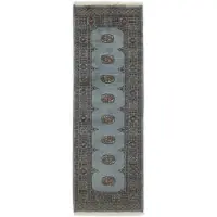 Rezas Pakistan handknotted orientalisk matta 79 x 232 cm