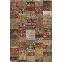 Rezas Vintage Patchwork orientalisk matta 205 x 312 cm