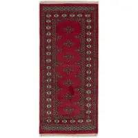Rezas Pakistan handknotted orientalisk matta 78 x 174 cm