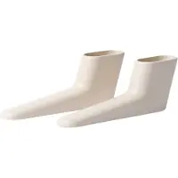 Kaos Fötter för KLAPP Barnstol - Plast - Cream - - One Size - Barnstol