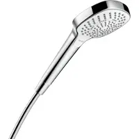 Hansgrohe Croma Select E Multi håndbruser 3 stråler krom/hvid