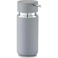 Zeller Tvåldispenser RUBBER grå 300 ml