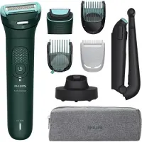 Philips Body Groomer 7000 Series - 2D-flexhuvud och dubbelt trim- och raksystem - BG7485/30