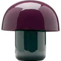 Kare Design bordslampa Mushroom, Violett / rosa / rosè, Vardagsrum / matsal, Metall, Design, Bordslampa