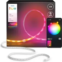 Philips Hue White and Color Gradient Flux - Förlängning ljusremsa - LED - 48 W - klass G - bright white - 6500 K - vit
