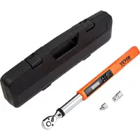 Vevor digital momentnyckel, 3/8" driven elektronisk momentnyckel, momentnyckelsats 3,7-37ft.lb/5-50n.m vridmomentområde Noggrann till ±2 %, 3-läges justerbar momentnyckelset med LED-summerkalibrering